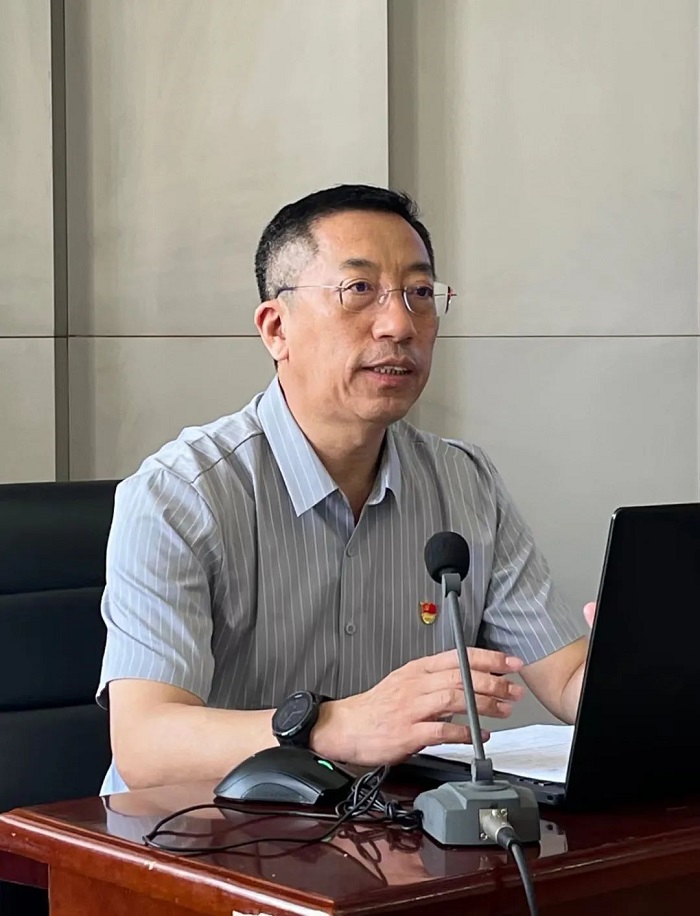省建科院開(kāi)展主題教育專題黨課(圖1)